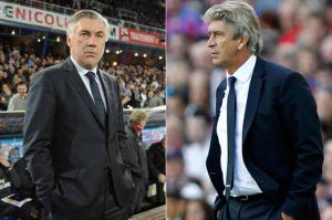 Ancelotti y Pellegrini entrenadores