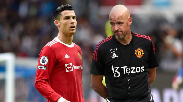 Cristiano y Ten Hag futbol