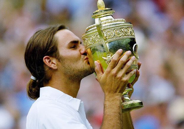 Roger Federer rey midas