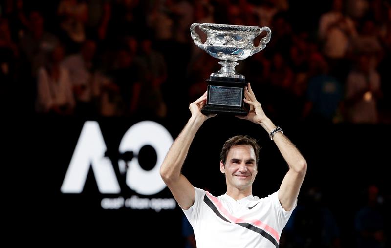 Roger Federer rey midas